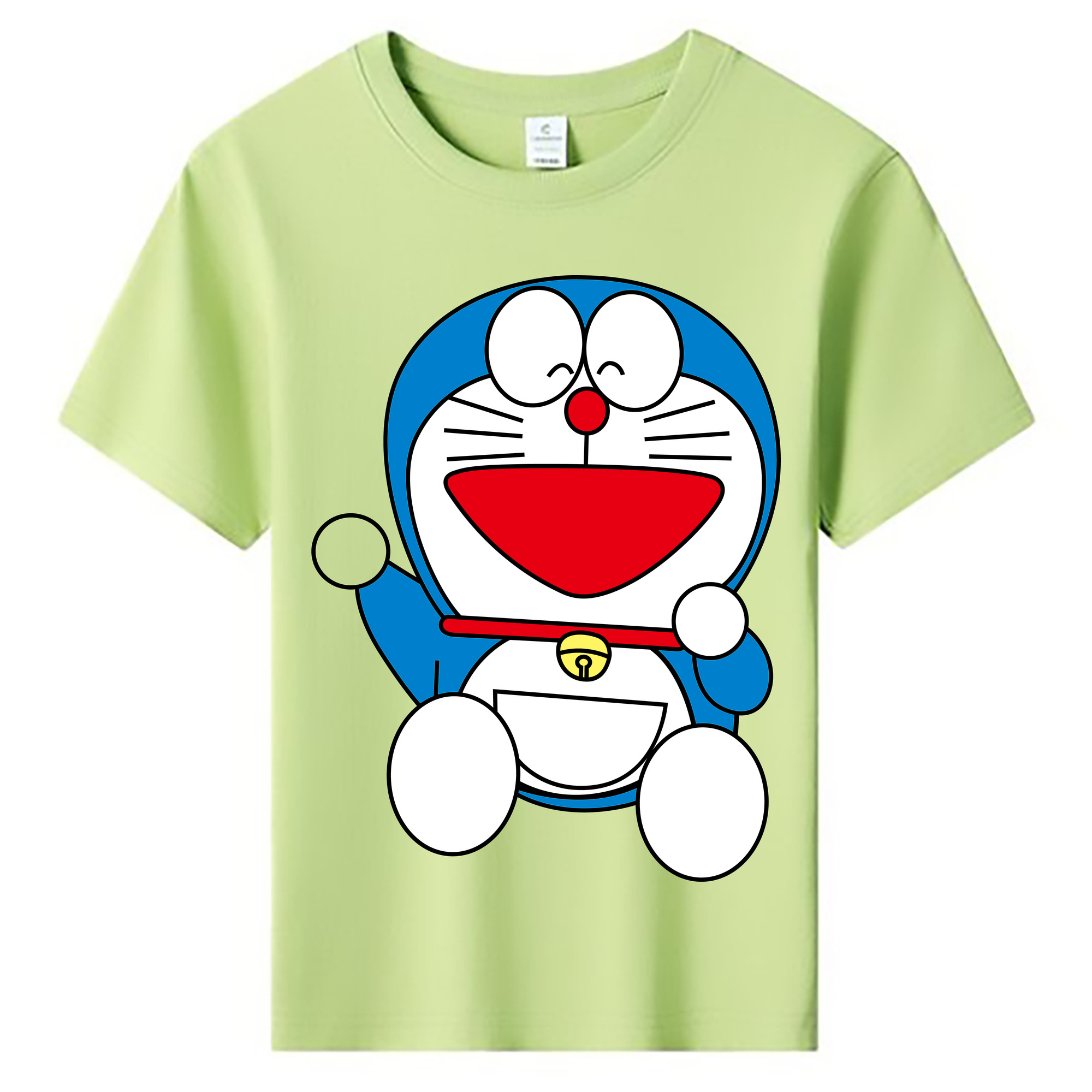 （画像用） ドラえもん Doraemon 綿100％キッズTシャツ（フロントプリント）